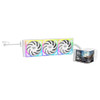 THERMALTAKE MAGCURVE 360 ULTRA CPU LIQUID COOLER 3X120MM 500~2500RPM - WHITE