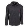 SPYDER MEN'S AVALON SHIRT JACKET, BLACK, MEDIUM