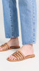 159999 TORY BURCH WOMEN'S INES CAGE SLIDES SIZE: WOMEN 7.5 CAMELLO/CAMELLO New