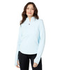 229350-459 SPYDER WOMEN'S ASPIRE HOODY L FROST WHITE MELANGE New