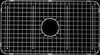 SHAW LANCASTER WSG3018SS-C 26-1/8" L X 14-1/4" W STAINLESS STEEL BASIN RACK