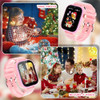 OKYUK 4G KIDS SMART WATCH 15 EXCITING GAMES TWO-WAY CALLING FEATURE - PINK New