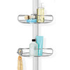 SIMPLEHUMAN SHOWER CADDY MATT STAINLESS STEEL + ANODISED ALUMINIUM - BT1109 New