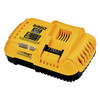 DEWALT 20V MAX FLEXVOLT LITHIUM-ION FAN COOLED RAPID CHARGER DCB118YY - YELLOW