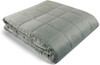 HUG BUD WEIGHTED BLANKET 90" X 90" - 35-LBS FITS QUEEN/KING SIZE BED LIGHT GRAY
