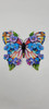 SANTA'S WORKSHOP INC 8" IRON BUTTERFLY PLAQUE - MULTI New