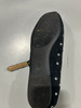 AMAZON ESSENTIALS STUDDED BLACK SHOES SIZE 9 - SIZE: WOMEN 9 (AU/UK W7)  - BLACK