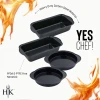 HELL'S KITCHEN 4 PC BAKEWARE SET - BLACK