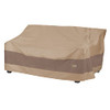 DUCK COVERS ELEGANT WATERPROOF 79 INCH PATIO SOFA COVER LSO793735 - COFFEE