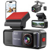 LGUEATI 4K + 2K DASH CAM FRONT AND REAR FREE 64 GB CARD DC01 - BLACK
