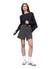 GAP WOMEN'S LOGO SHORTS - SIZE: WOMEN X-SMALL - CAST IRON New