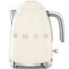 SMEG KLF03 ELECTRIC KETTLE 1.7L (7 CUP) RETRO HOT WATER KETTLE – CREAM