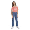 LEVI'S GIRLS' WIDE LEG JEANS - SIZE: GIRL 5 - LEGACY New
