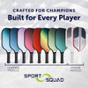 Sport Squad Pickleball Paddles Set of 2 & Single Paddles - Lightweight