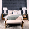 HUG BUD WEIGHTED BLANKETS - 60" X 80" - 30-LBS - KING SIZE - SILKY MINKY GRAY