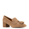 HP00016659 DONALD PLINER WOMEN'S DRESS LOAFERS, SIZE 7.5, TOBACCO