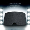 FRESHME Cotton Sleep Eye Mask for Women Men 100% Blocking Light Travel - Gray New