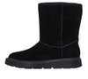169181 SKECHERS WOMEN'S KEEPSAKES COZY MID HANDS 7.5 BLACK/BLACK New