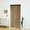 YAOYUE BEAD CURTAIN, ROOM DIVIDER HANGING CLOSET HALLWAY IN DECOR - COFFEE New
