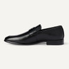 AEMN60972F25 AMAZON ESSENTIALS SQUARE APRON TOE PENNY LOAFER FOAM SIZE 8.5 BLACK New