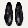 AEMN60972F25 AMAZON ESSENTIALS SQUARE APRON TOE PENNY LOAFER FOAM SIZE 8.5 BLACK New
