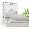 SOUTHSHORE FINE LIVING 100% RAYON/VISCOSE SHEETS 21" DEEP POCKET KING - BONE