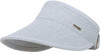 LIVINGSTON SUN VISORS FOR WOMEN SUN HAT WIDE BRIM UV PROTECTION - LIGHT BLUE