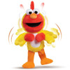 SESAME STREET CHICKEN DANCE ELMO 13 INCH PLUSH, DANCING PLUSH - RED/YELLOW