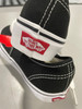 VANS - AUTHENTIC UNISEX SHOES - SIZE: MEN 4.5 WOMEN 6.0 - BLACK /WHITE New
