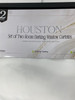 SALLY TEXTILES HOUSTON SOLID BLACKOUT WINDOW PANEL - WHITE New