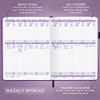 CLEVER FOX INCOME & EXPENSE TRACKER LARGE – ACCOUNTING & BOOKKEEPING - PURPLE New