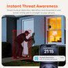 owltron 2K Window Camera 5G & 2.4GHz WiFi Security Al Color Night Vision New