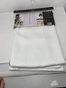 SALLY TEXTILES HOUSTON SOLID BLACKOUT WINDOW PANEL - WHITE