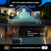 HOME ZONE SECURITY HOME ZONE LIVING 3500 LUMENS 5000K FLOOD LIGHTS - WHITE