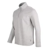 EDDIE BAUER MEN'S 1/4 ZIP - SIZE: MEN XL - GRAY HEATHER