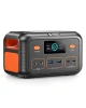 EBL 150W DC PORTABLE POWER STATION BATTERY BANK CHARGER SOLAR - BLACK/ORANGE