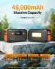 EBL 150W DC PORTABLE POWER STATION BATTERY BANK CHARGER SOLAR - BLACK/ORANGE