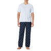 AEMN66789SS26 Amazon Essentials Men's Pajama Set, Ducks, Light Blue, Small New