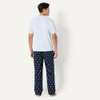 AEMN66789SS26 Amazon Essentials Men's Pajama Set, Ducks, Light Blue, Small New