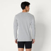 AMAZON ESSENTIALS MEN M PACK 6 SLIM FIT CREW NECK LONG SLEEVE BLACK/GRAY New