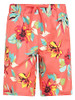 KANU SURF INFINITE MENS SWIM TRUNKS 9-INCH INSEAM BORA BORA CORAL - SIZE: XL
