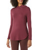 AMAZON ESSENTIALS WOMEN LONG-SLEEVE SUPERSOFT TERRY HOODIE M DARK BURGANDY
