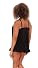 AQUA GREEN WOMEN KEYHOLE HIGH NECK TANKINI TOP SIZE S - SEEING SPOTS New