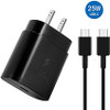 SAMSUNG 25W USB-C SUPER FAST CHARGING WALL CHARGER EP-TA800XBEGUS - BLACK New