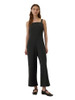502205 GAP WOMEN'S SQUARENECK JUMPSUIT SIZE: WOMEN XL - BLACK New