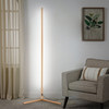 GENERIC 55" RGB METAL CORNER LAMP MINIMALIST LED FLOOR LAMP-1 LAMP - GOLD