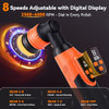 PROTMEX CORDLESS MINI POLISHER 12V MICRO CORDLESS SCRATCHES KILLER - ORANGE