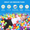 COSTWAY KID OUTDOOR INDOOR PRINCESS TENT PLAYHOUSE BALL 100 BALLS - MULTICOLOR