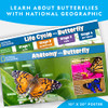 NATIONAL GEOGRAPHIC BUTTERFLY GROWING KIT BUTTERFLY HABITAT KIT New