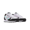 100209565 Reebok Women's Classic Leather Sneaker WHITE/AQUA/BLACK SIZE 8